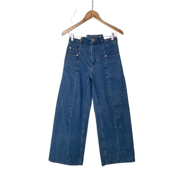 Maison Margiela Line 1 Women’s High Rise Jeans Denim 25 - Picture 3 of 7